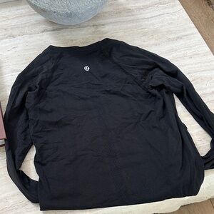 lululemon athletica Black Long Sleeve Tee